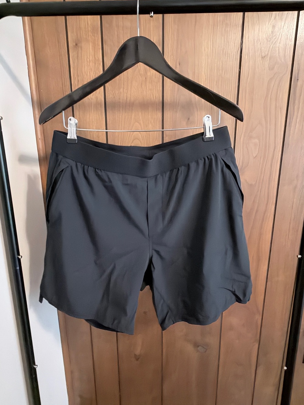Ten thousand tactical lines shorts 7” inseam Black Performance Shorts